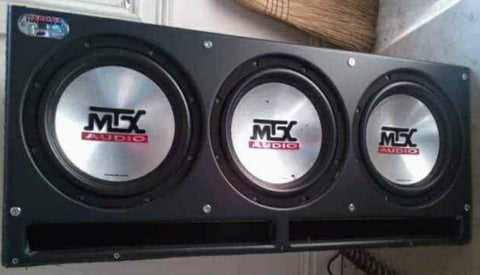 3 10" MTX 5500 Subwoofer Box