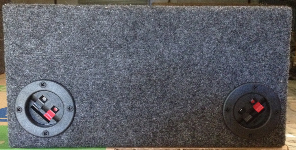 Dual Speaker Box Enclosure 1/2