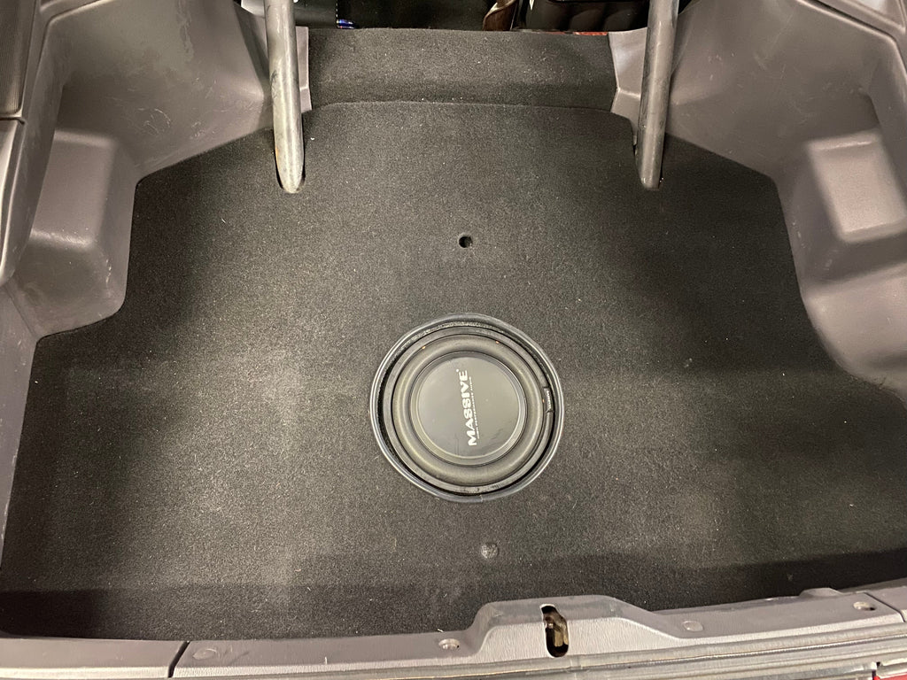Nissan 370z Custom Subwoofer Box Enclosure JL Audio 10w1 Included Nissan 370z Custom Subwoofer Box Enclosure JL Audio 10w1 Included