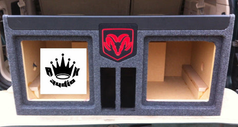 Dodge Charger Challenger Kicker Solobaric L7 L5 Speaker Box Sub Subwoofer Enclosure