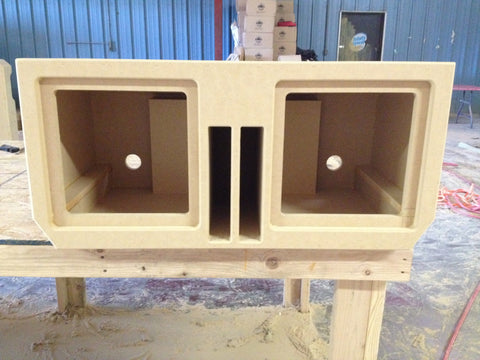 Dodge Challenger Charger 12" Kicker L7 Q Class Speaker Box Sub Subwoofer Enclosure Box 5 cuft