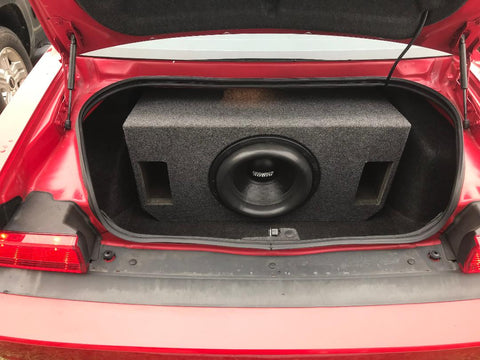 Dodge Challenger Charger Single 10",12", 15", 18" Speaker Box Sub Subwoofer Enclosure Box 2.75-5 cuft