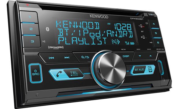 KENWOOD 2DINデッキ セット Kenwood Double Din CD Receiver DPX503BT – AK Audio