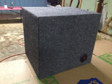 10" JL AUDIO 10TW3-D4 Speaker Box Subwoofer Enclosure 0.5 cuft Sealed 3/4" MDF