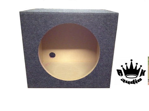 10" JL AUDIO 10TW3-D4 Speaker Box Subwoofer Enclosure 0.5 cuft Sealed 3/4" MDF