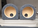 Morel Supremo - ELATE CARBON - HYBRID - 38 LE W Speaker Box Enclosure 6 1/2" Car Speaker Coaxial Box 5.55" Inside Diameter