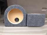 5.25" Speaker Box Enclosure 5 1/4" Car Speaker Box Coaxial 4.75" Hole Cutout