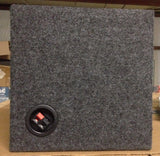 10" Speaker Subwoofer Box Enclosure Flushmount .55 cuft Box 9.25 Inside Diameter