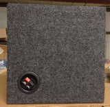 8" Speaker Subwoofer Box Enclosure Flush Mount Speaker Box 7.25 Inside Diameter