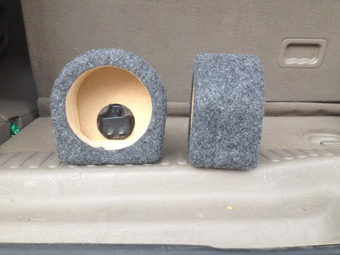 DS18 PRO-TW120 and PRO-TW220 1" Super Tweeter Speaker Box Enclosure Car Box Coaxial 2.87" Inside Diameter
