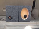 4"x6" Speaker Box 4" x 6" Hole Cutout 4 x 6 Coaxial Car Speaker Box Enclosure