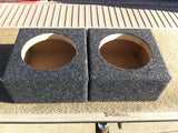 5.25" Speaker Box Enclosure 5 1/4" Car Speaker Coaxial Box 4.5" Inside Diameter