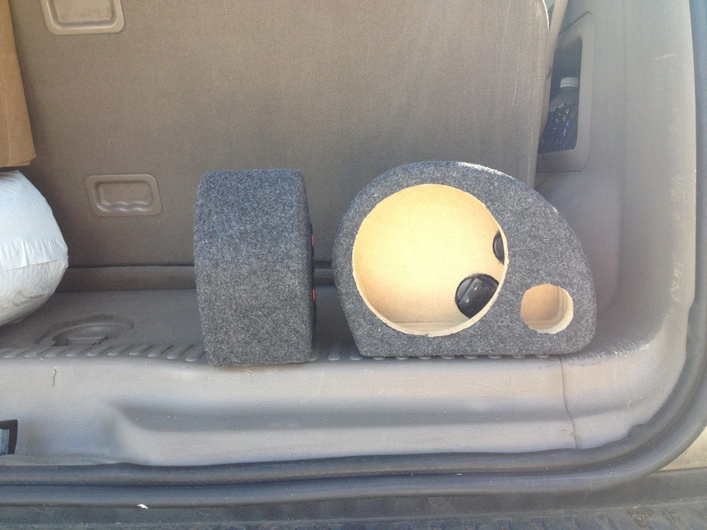 6.5" Component Speaker Box Enclosure JL Audio C5650 Car Speakers Coax