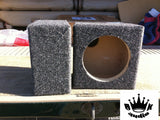 6.5" Speaker Box Enclosure 6 1/2" Car Speaker Box 4.875" Inside Diameter 6" Coax