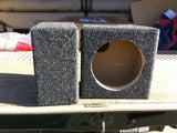 6.5" Speaker Box Enclosure 6 1/2" Car Speaker Coax Box 5.5" Inside Diameter