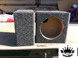 6.5" Speaker Box Enclosure 6 1/2" Car Speaker Coax Box 5.5" Inside Diameter