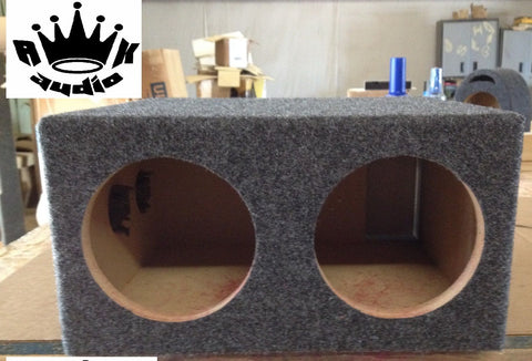 6.5" Subwoofer Box Enclosure 6 1/2" Car Speaker Coax Box 5.75" Inside Diameter