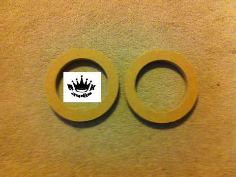 6" Speaker Spacers 6.5" 6-1/2" Fiberglass Rings 1/2" MDF 5.625" Hole Cutout