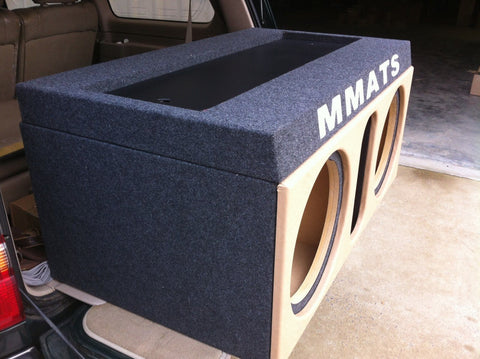 Chevy Tahoe GMC Yukon Speaker Amp Rack Box Subwoofer Enclosure Sub