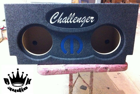 Dodge Challenger SRT-8 R/T 8" 10" 12" Speaker Box Sub Subwoofer Enclosure Box