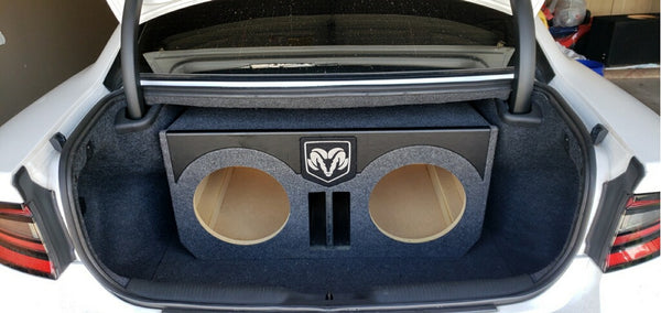 Custom trunk hot sale subwoofer box