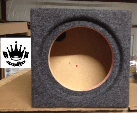 Image Dynamics IDQ 8" Speaker Box Subwoofer Enclosure Sealed Flushmount