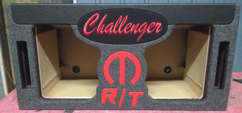 Dodge Challenger Kicker L7 15" Speaker Box 5 cuft Sub Subwoofer Enclosure