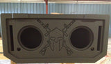 Chevy Avalanche Cadillac Escalade EXT Midgate Replace 12" Subwoofer Speaker Box Enclosure