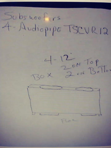 Gary's 2007 Kia Spectra Ex 4 12" Audiopipe TS-CVR Ported Speaker Box Sub Subwoofer Enclosure Box