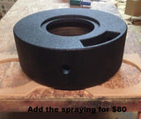 Spare Tire Well Speaker Box Sub Subwoofer Enclosure 12" Ported