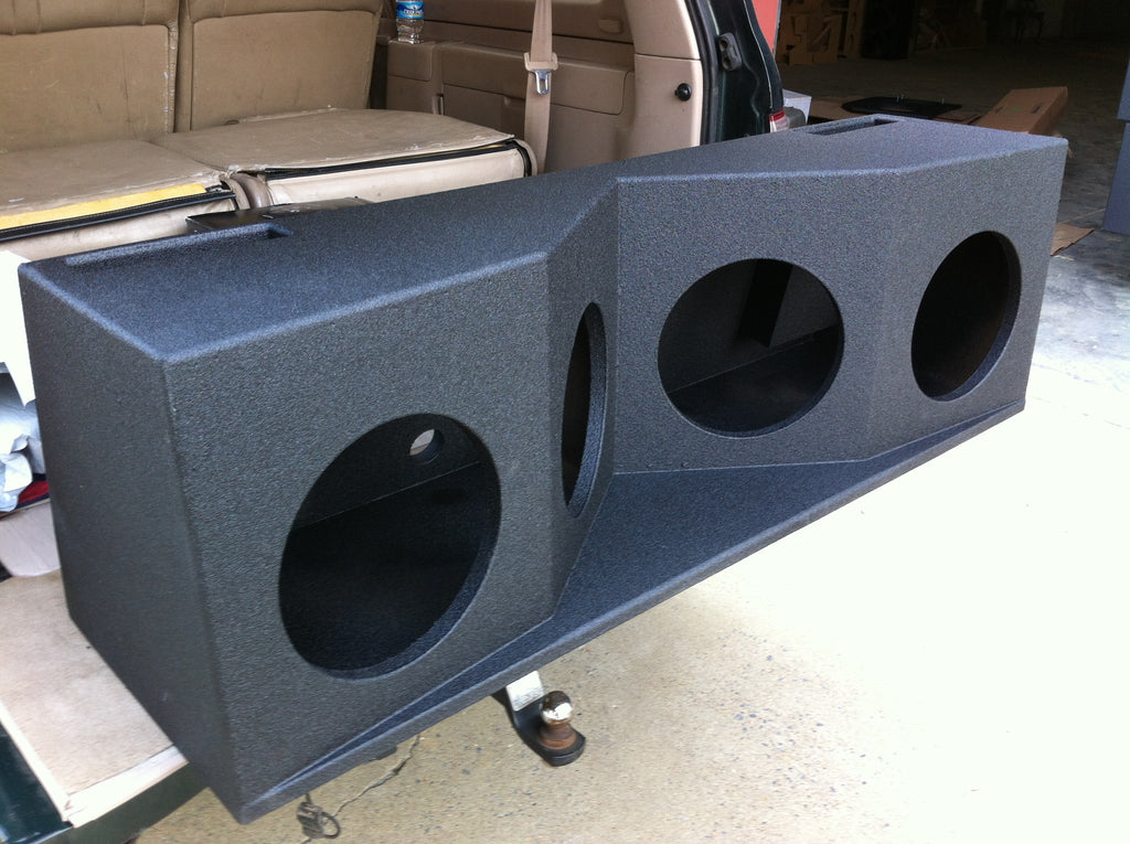 GMC Yukon XL Behind 3rd Row Speaker Box 4 12