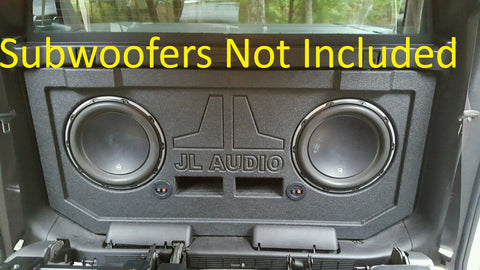 Chevy Avalanche Cadillac Escalade EXT Midgate Replace JL Audio 12W6v3 10W6v3 Subwoofer Speaker Box Enclosure