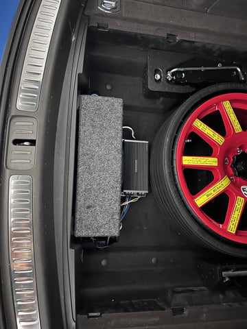 2015 - Present Porsche Macan Subwoofer Enclosure Shallow Mount Sub Box JL Audio 10TW1