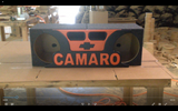 Chevy Camaro 2010 - 2015 Subwoofer Box Speaker Enclosure 8" 10" 12" 3 cuft Airspace