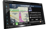 Kenwood Excelon 6.8" Double Din AV Navigation Receiver DNX694S