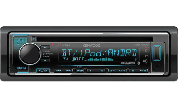 Kenwood Excelon Single Din CD Receiver KDC-X302 – AK Audio