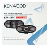 Kenwood 4" x 10" 2-Way Speakers KFC-415C